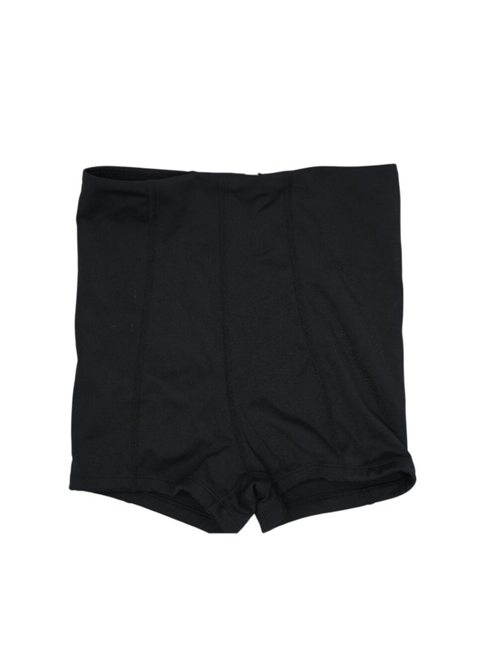 Sheila Alyssa Mid Swim short in Black Sand